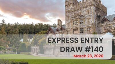 Canada ee draw 140